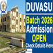 DUVASU Admission Begins for Session 2026 @upvetuniv.edu.in; Apply by April 15